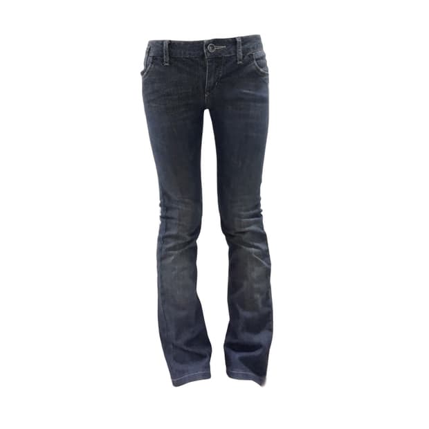 emporio armani 00s washed flare jeans 24