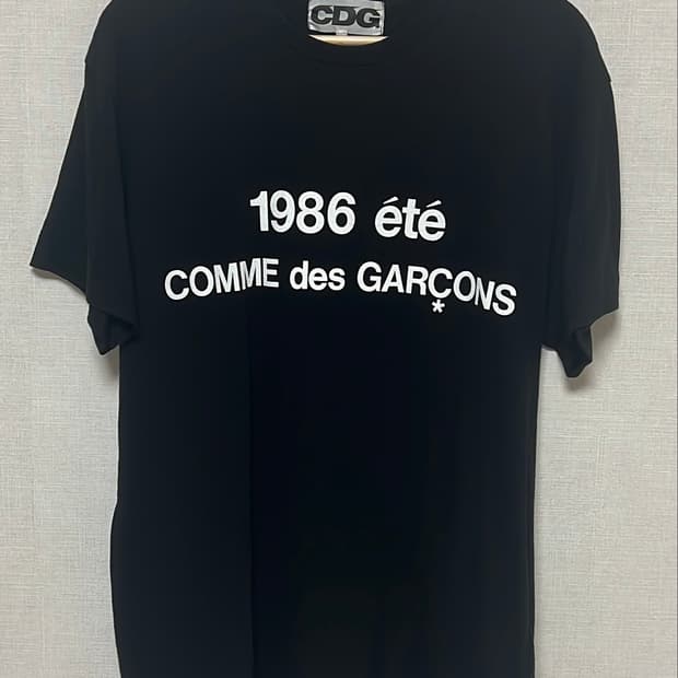 CDG 1986 꼼데가르송 반팔 XL