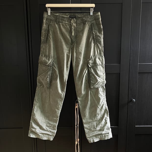 Transit Uomo cold garment dyeing pants