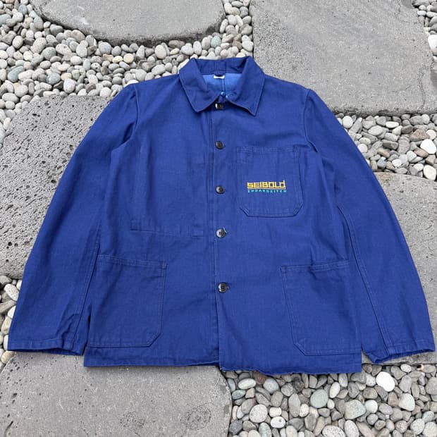 80s GERMAN DENIM EUROPEAN 데님 유로피안워크자켓