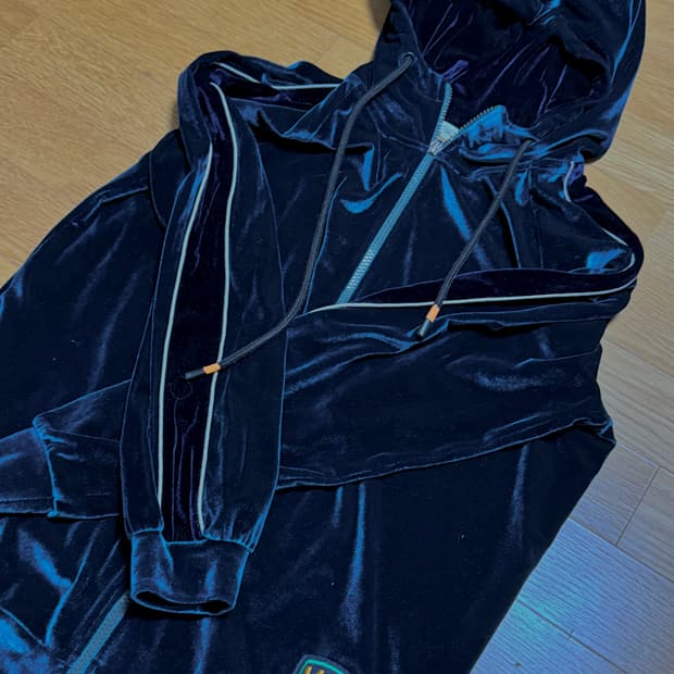 VASP후드집업 벨벳