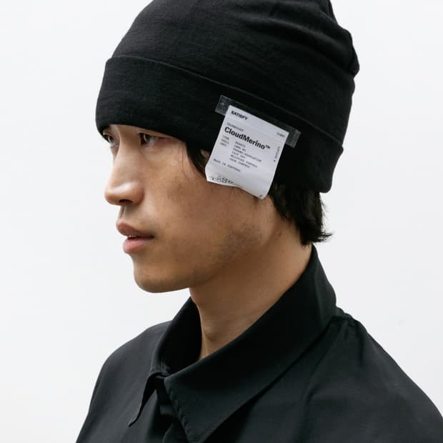 [새상품] 새티스파이 클라우드메리노 비니 블랙