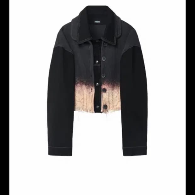 THEILMA 더일마 인기매물 차콜 크롭 자켓