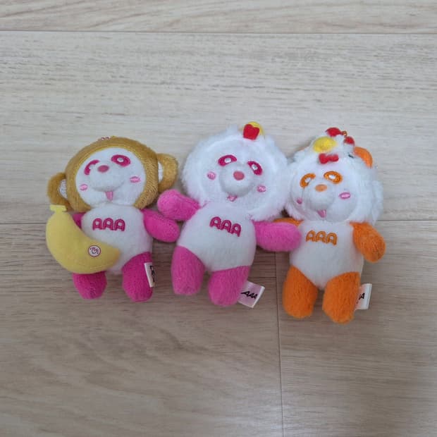 빈티지 AAA 에판다 키링 인형 9cm 일괄판매