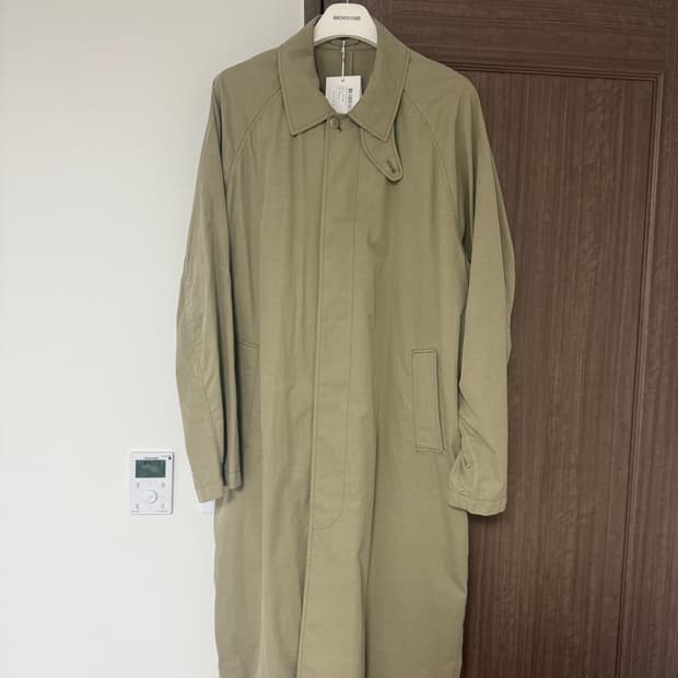 브라운야드 워시드 발마칸 코트