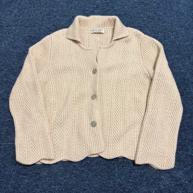 MCK 몽골 캐시미어 100% 니트 가디건