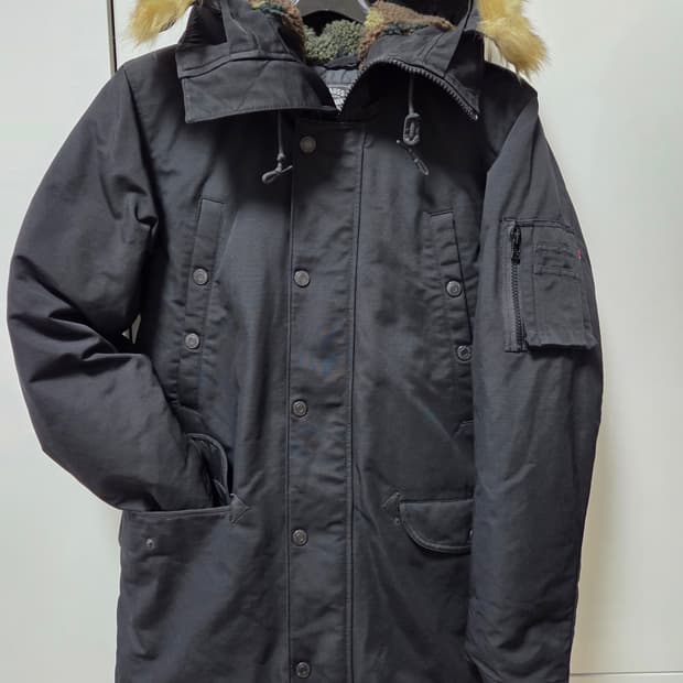 리바이스 헤비다운 야상 점퍼