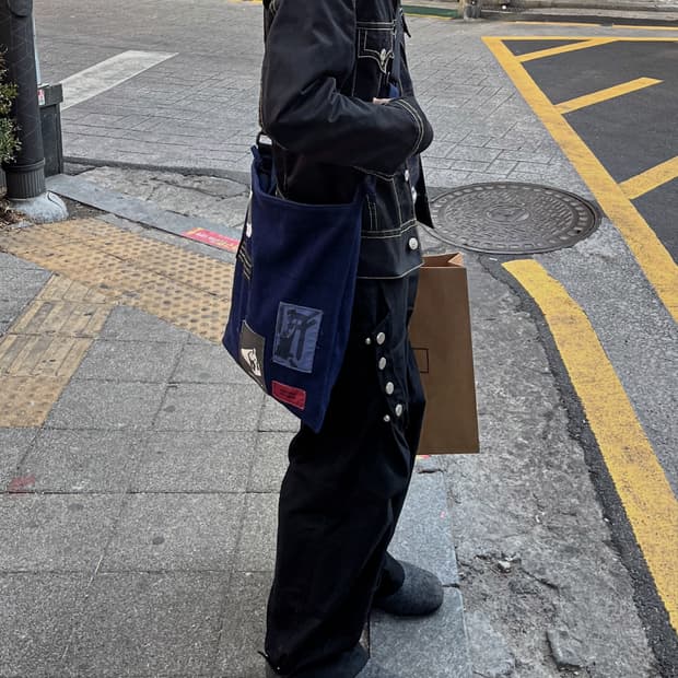베르크라흐트 스냅버튼 플랩팬츠