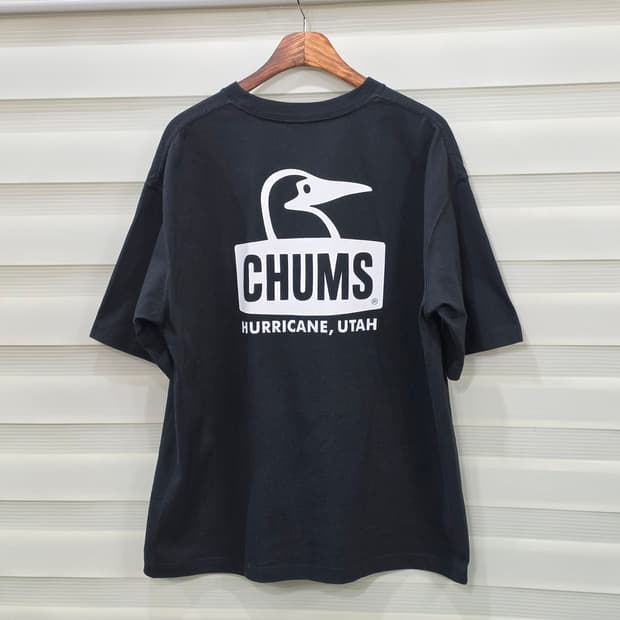 첨스 CHUMS 반팔티- M
