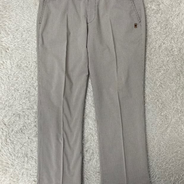 와이드앵글 체크 슬랙스 팬츠/#771