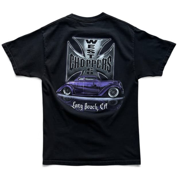 00s West Coast Choppers 티셔츠 블랙