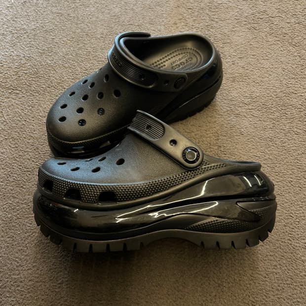 크록스 메가 크러쉬 클로그 새상품 처분 