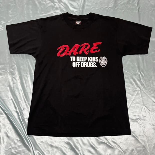 90s D.A.R.E. USA dare 데어 빈티지 티셔츠