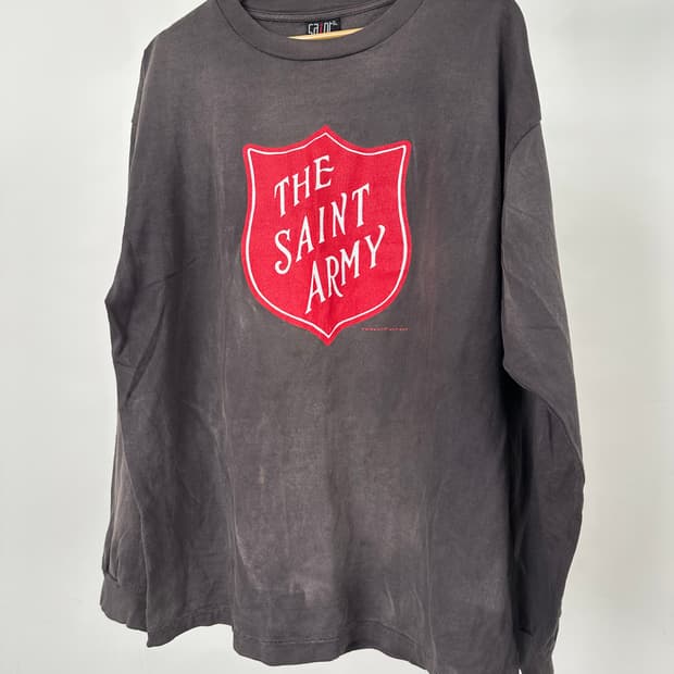 세인트 마이클 뱀파이어 피플 롱 슬리브 티셔츠 XL사이즈