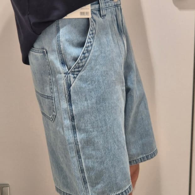 유니클로 버뮤다 데님 팬츠 청반바지