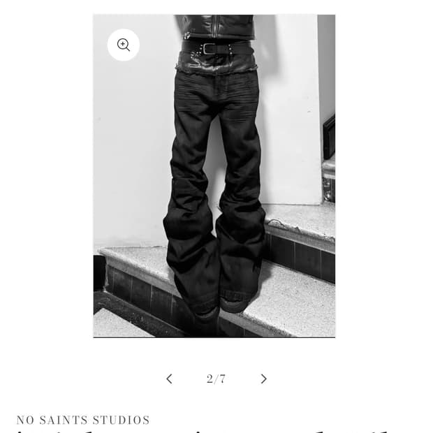 nosaintstudios 부츠컷바지