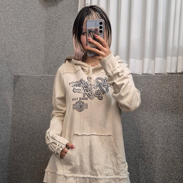 HARLEY DAVIDSON PRINTING HOODIE 