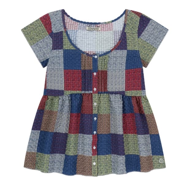 코이세이오 핀턱 블라우스 멀티