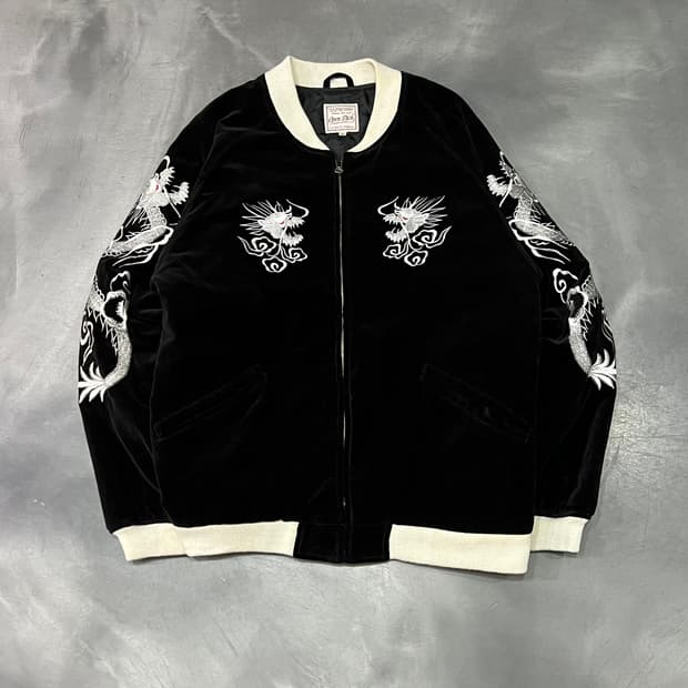  Open dich 자수 수베니어 자켓 y15404