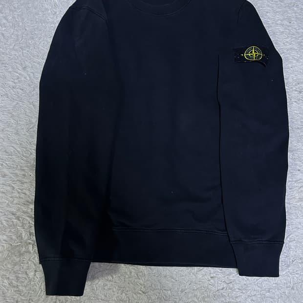 [L] 스톤아일랜드 맨투맨 블랙