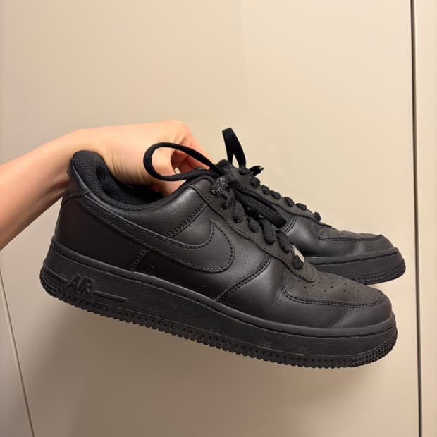 나이키 Nike 에어포스 블랙 