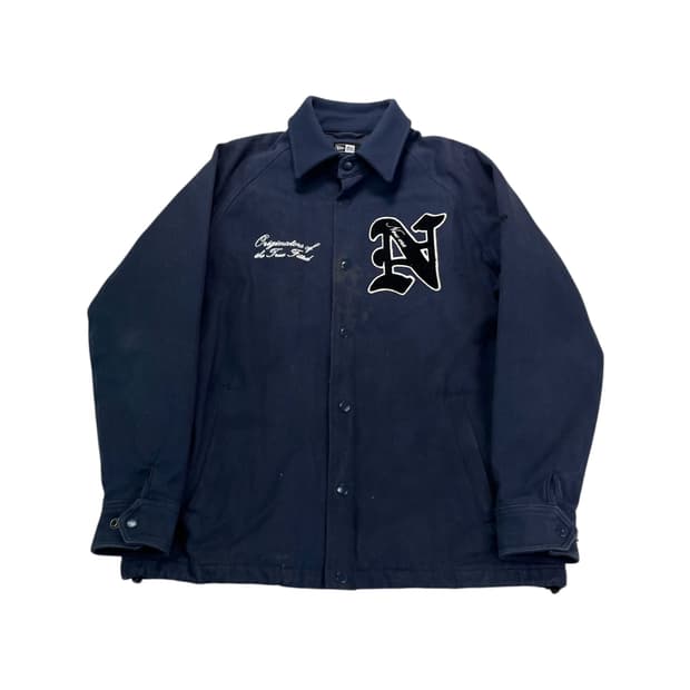 100 뉴에라 데님 바시티 자켓