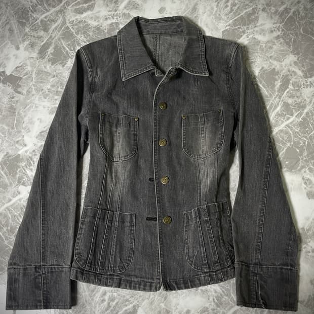 (Unknown)grey denim jacket