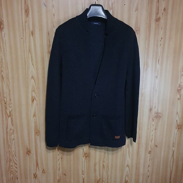 헤지스 린넨 혼방 가디건 100