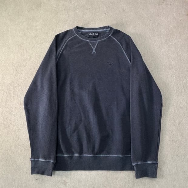 100 바버 스티치 롱슬리브 티셔츠