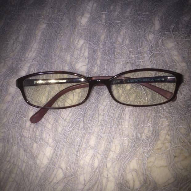 Vintage purple glasses