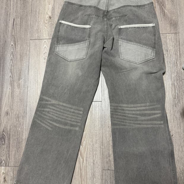 ETCE KENDRICK SEMI FLARE DENIM PANTS
