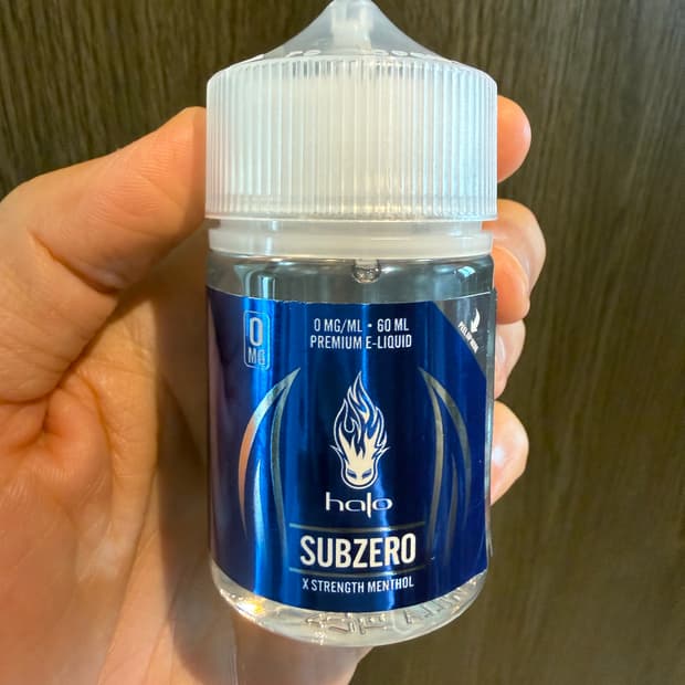 헤일로 서브제로 무니코틴 액상