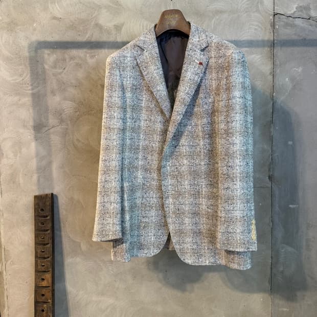 에든버러 썸머 트위드 자켓 100