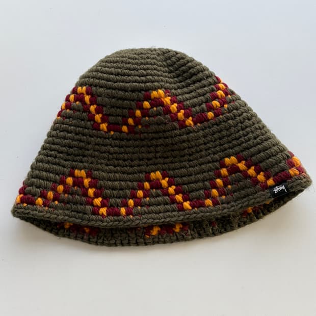 스투시 Stussy Giza Knit Bucket Hat 니트 버킷햇
