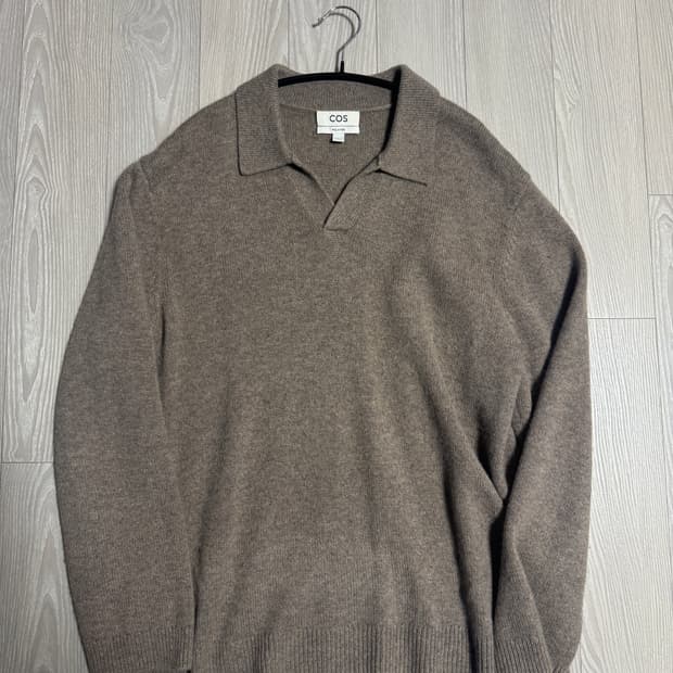 코스 / 릴렉스핏 폴로 캐시미어 니트 / M