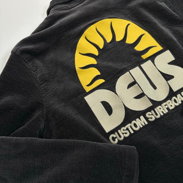 데우스 코듀로이 코치자켓