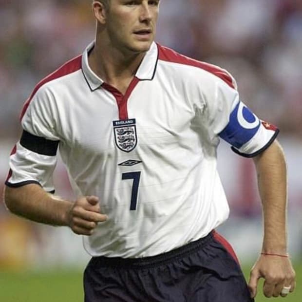 [S] 엄브로 잉글랜드 국대 04-06 홈 베컴 마킹 유니폼