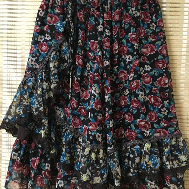 일본 빈티지 오리엔탈 스커트