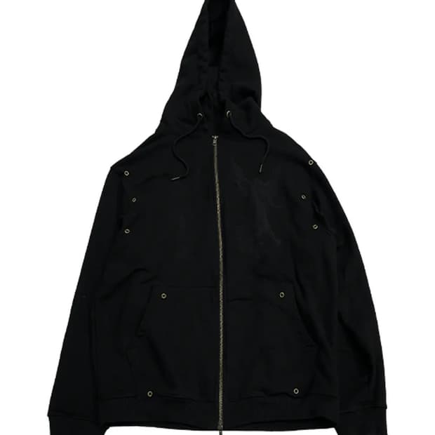 TCM angel hooded zip-up