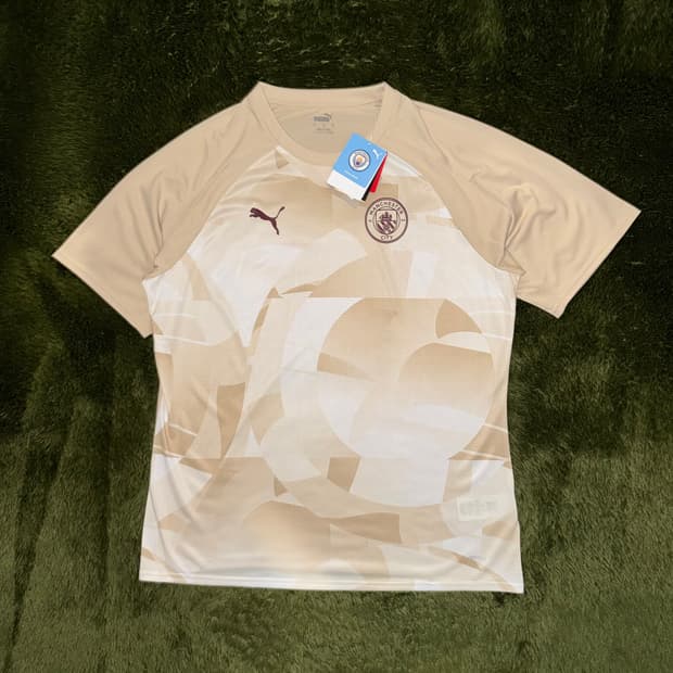 [L] 푸마 맨시티 2023/24 프리매치 저지 그래놀라 논마킹