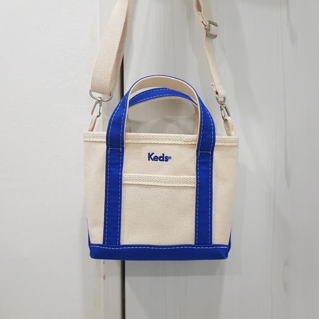 케즈 미니 캔버스 토트백 크로스백