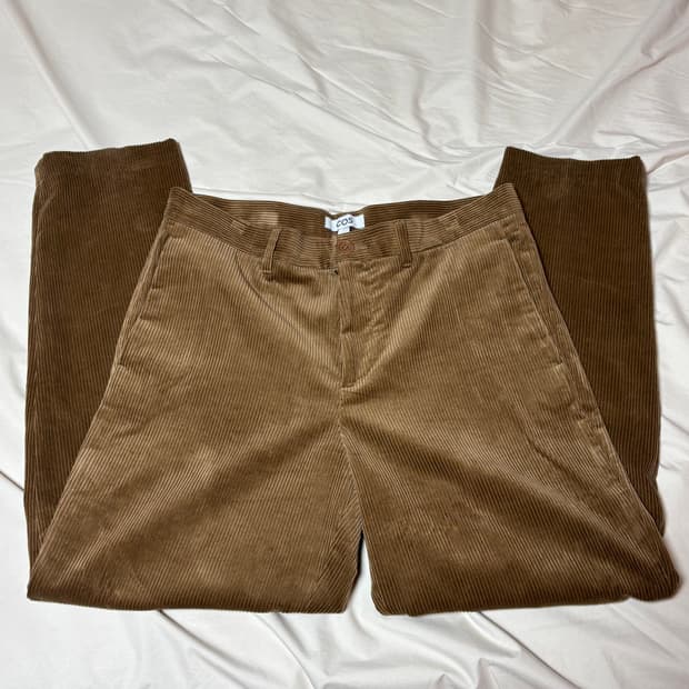 [50] COS 코스 브라운 코듀로이 바지