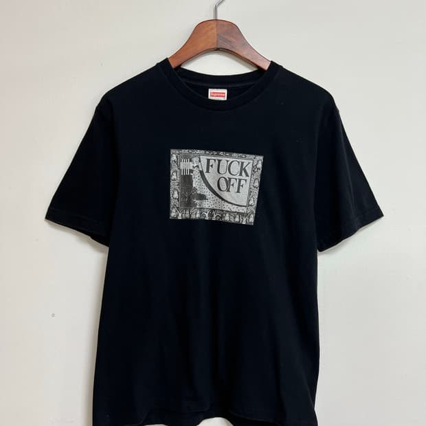 Supreme 슈프림 반팔 티셔츠 블랙