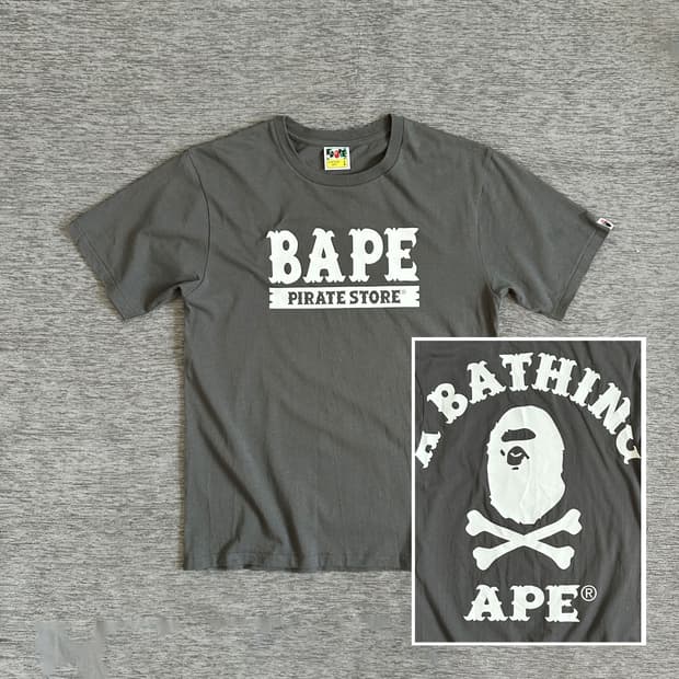 Bape 해적샵 크로스본 반팔티