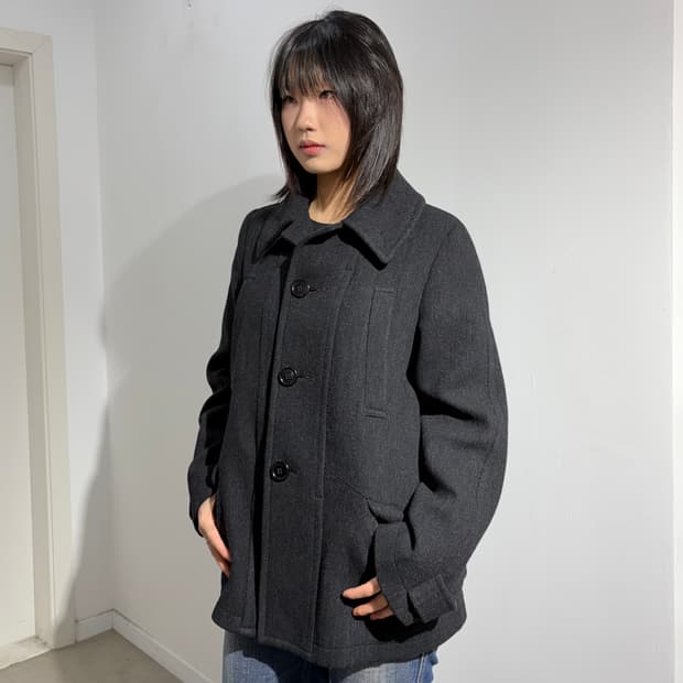 Zucca 멀티포켓 울 자켓 코트