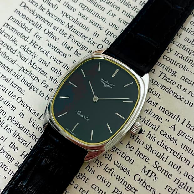 론진 엘립스 점보 빈티지 시계