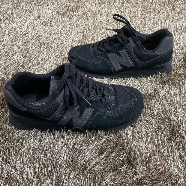 뉴발란스 New Balance 574 블랙 스니커즈 275