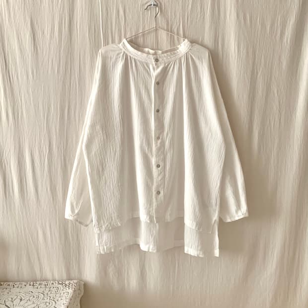 아방 언발 여름 블라우스