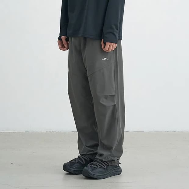 [XL] 고요웨어 브러쉬드 릴랙스 팬츠 카키 그레이
