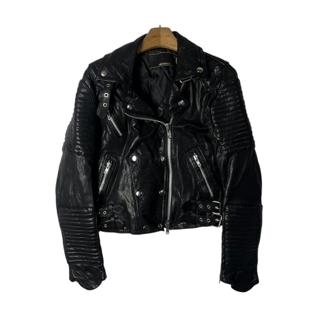 [VTG] 빈티지 바이커디테일 램스킨 라이더자켓